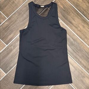 Cleo Harper Black Athletic Tank with Mesh Back